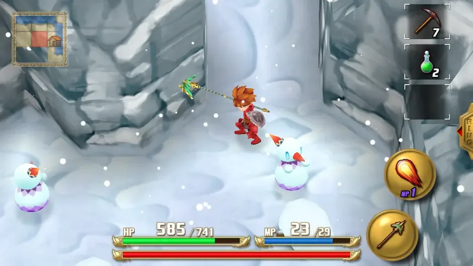 Adventures of Mana, captura de tela 1