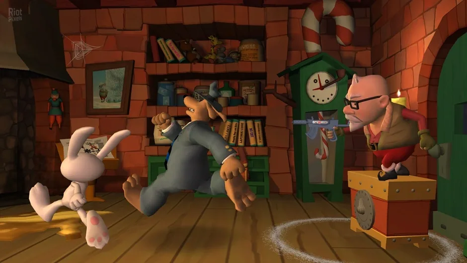 Sam & Max: Beyond Time and Space, captura de tela 3
