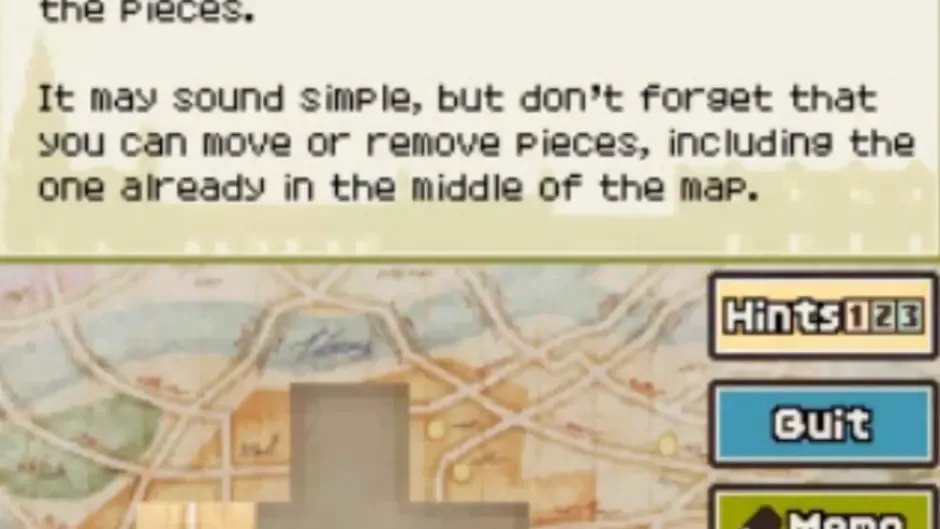 Professor Layton and the Diabolical Box, captura de tela 2