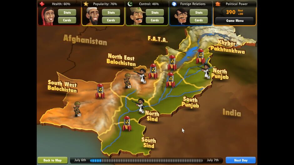 President for a Day - Floodings Screenshot