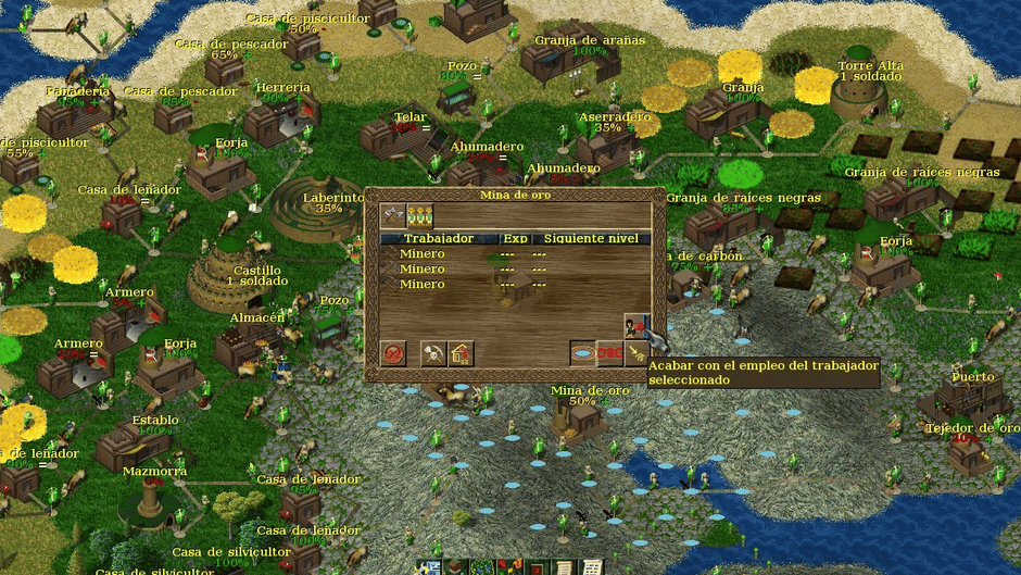 Widelands Screenshot
