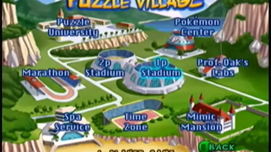 Skärmbild 1 från Pokémon Puzzle League