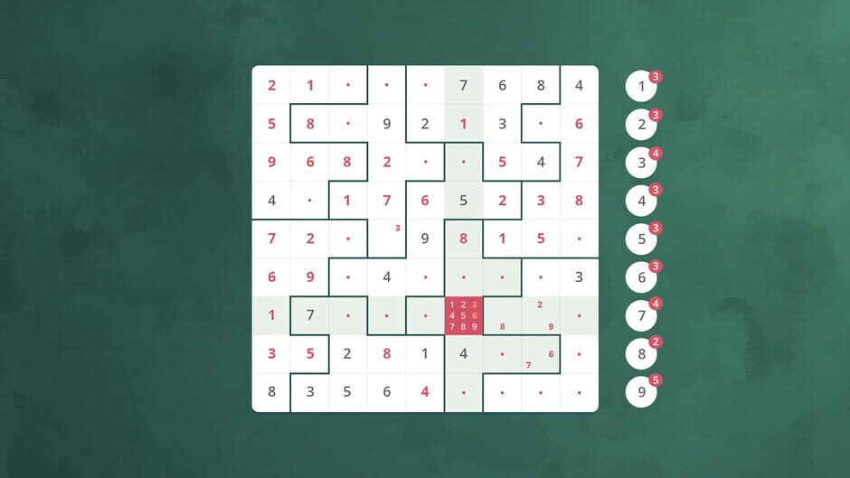 Sudoku Jigsaw Screenshot