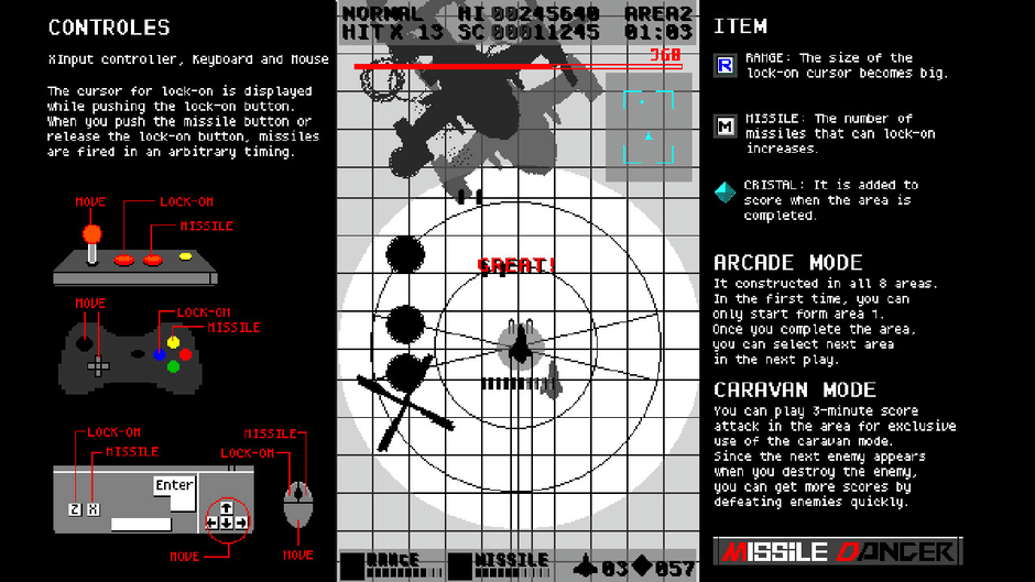 MissileDancer Screenshot
