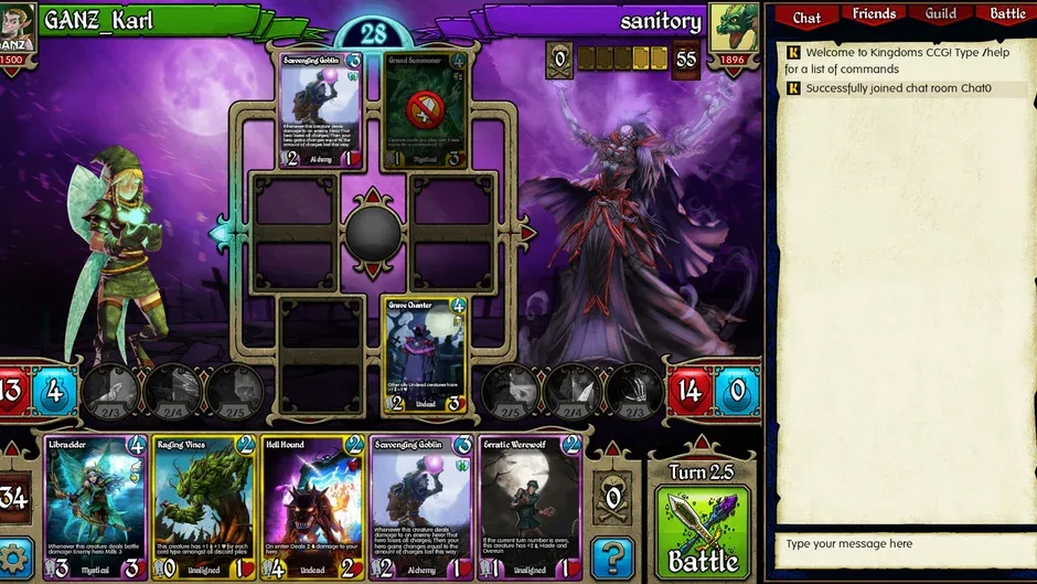 Kingdoms CCG