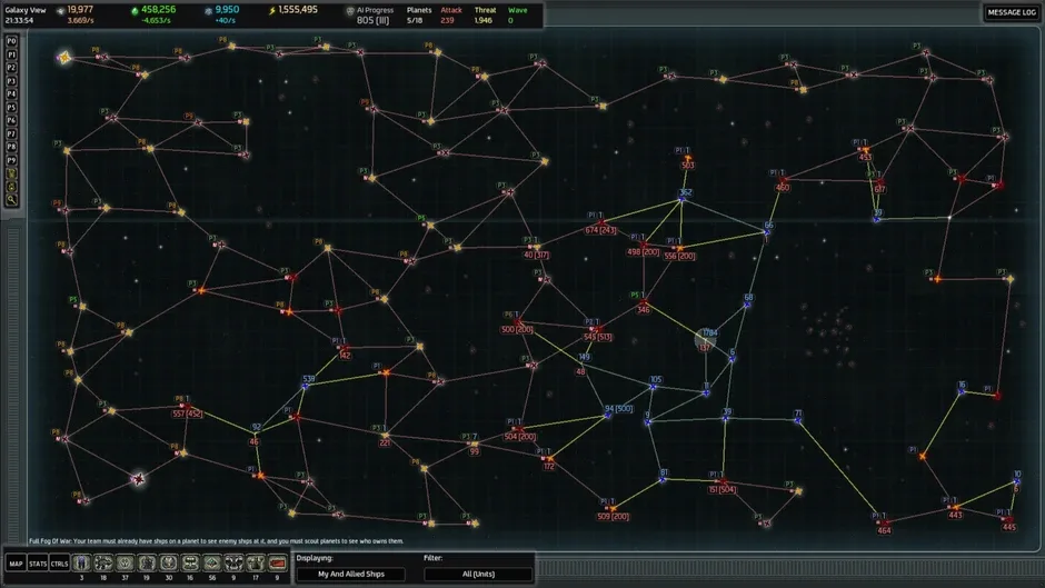 AI War: Fleet Command, captura de tela 3