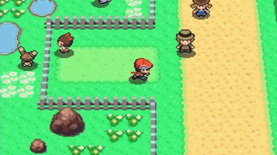 Pokémon Diamond Version, captura de tela 2