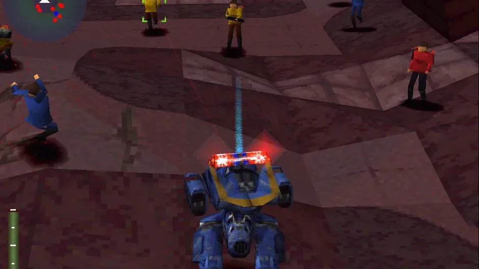 Future Cop: LAPD, captura de tela 3