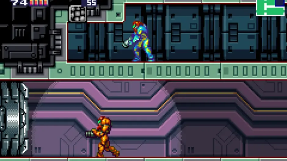 Metroid Fusion, captura de tela 4