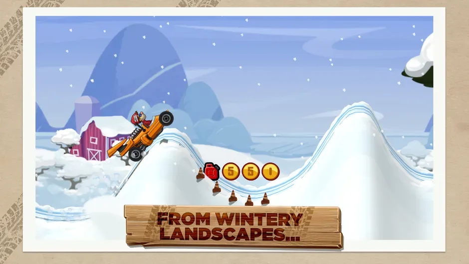 Screenshot 1 from Hill Climb Racing 2
