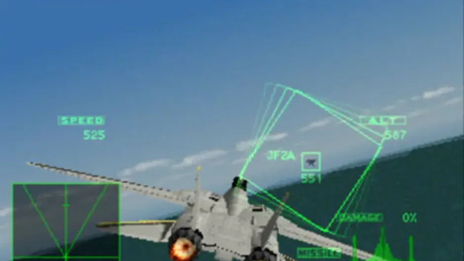 Ace Combat 2, captura de tela 1