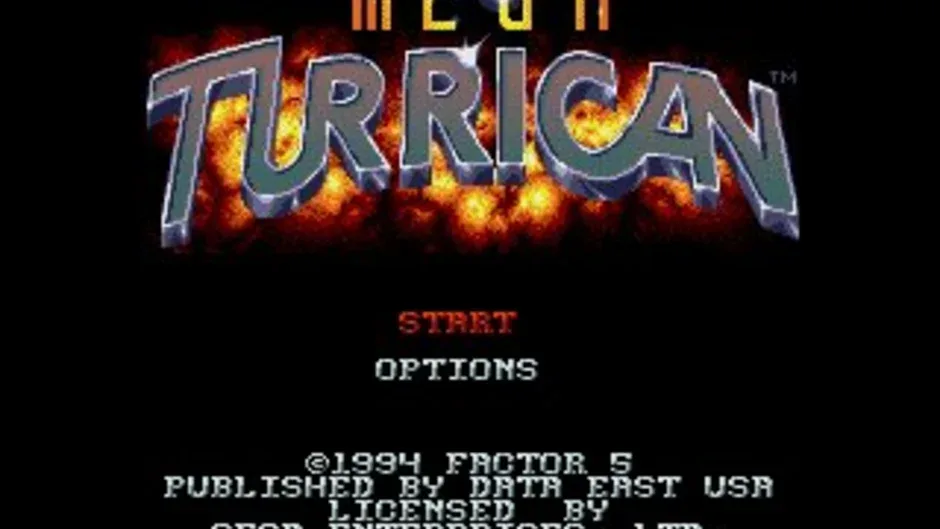 Mega Turrican, captura de tela 5