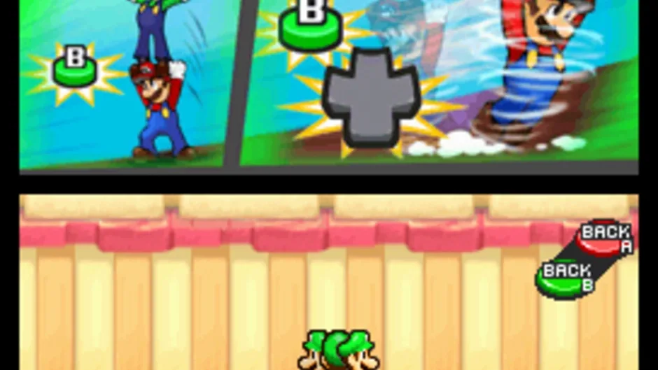 Mario & Luigi: Partners in Time, captura de tela 1