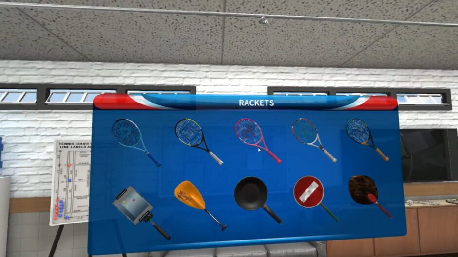 สกรีนช็อตจาก Tennis Kings VR (รูปที่ 2)