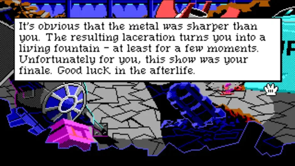 Space Quest III: The Pirates Of Pestulon, captura de tela 1