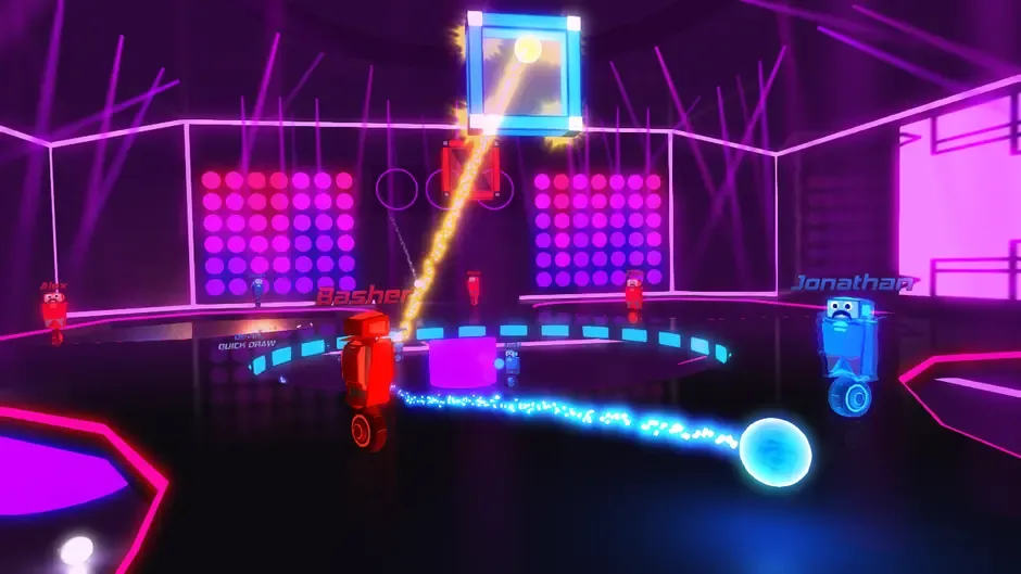 Robot Roller-Derby Disco Dodgeball, captura de tela 1