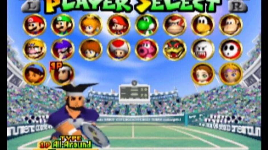 Mario Tennis screenshot