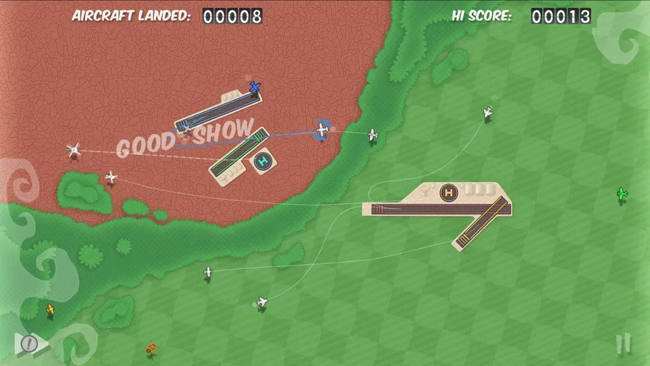 Flight Control HD, captura de tela 2