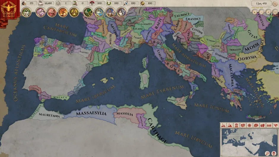 Screenshot 1 from Imperator: Rome