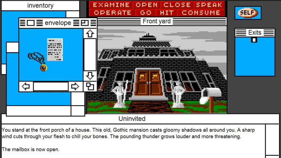Uninvited: MacVenture Series Screenshot