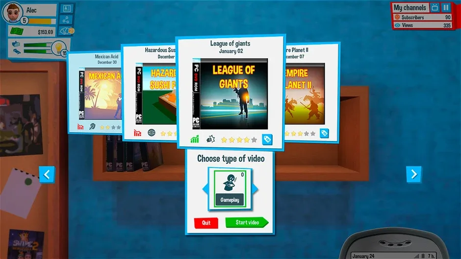 Youtubers Life, captura de tela 5