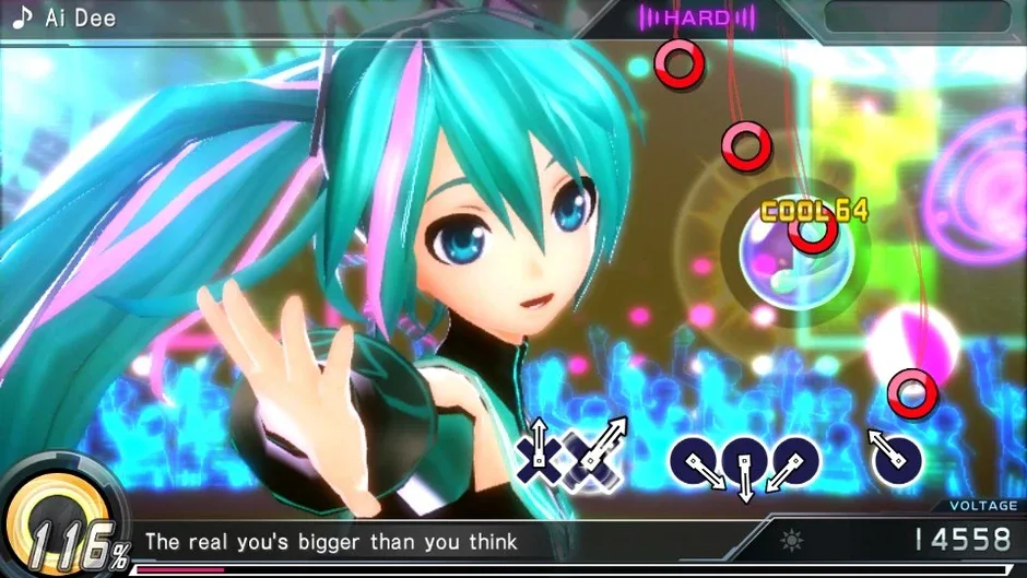 Hatsune Miku: Project Diva X, captura de tela 2