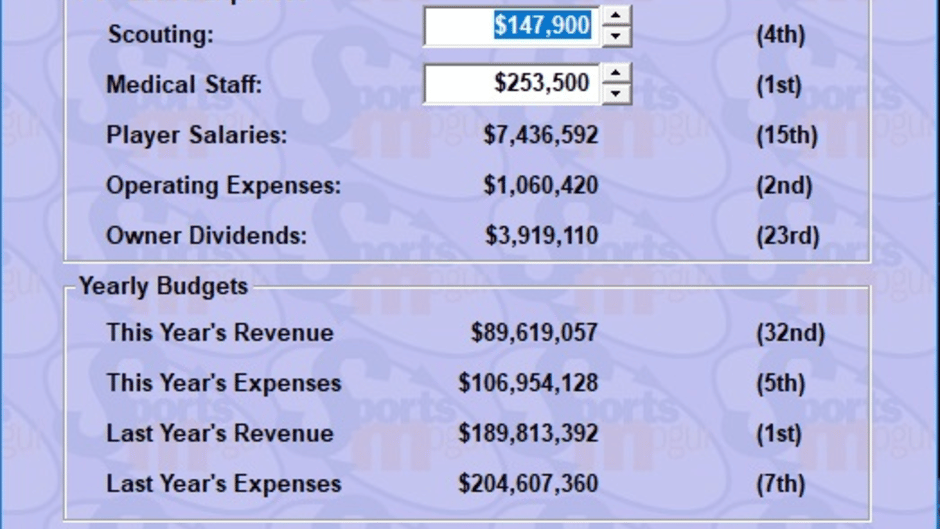 Football Mogul 18 Screenshot