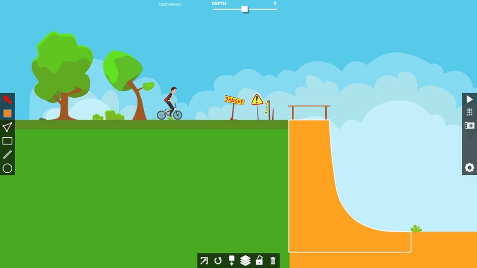 Draw Rider 2 Screenshot