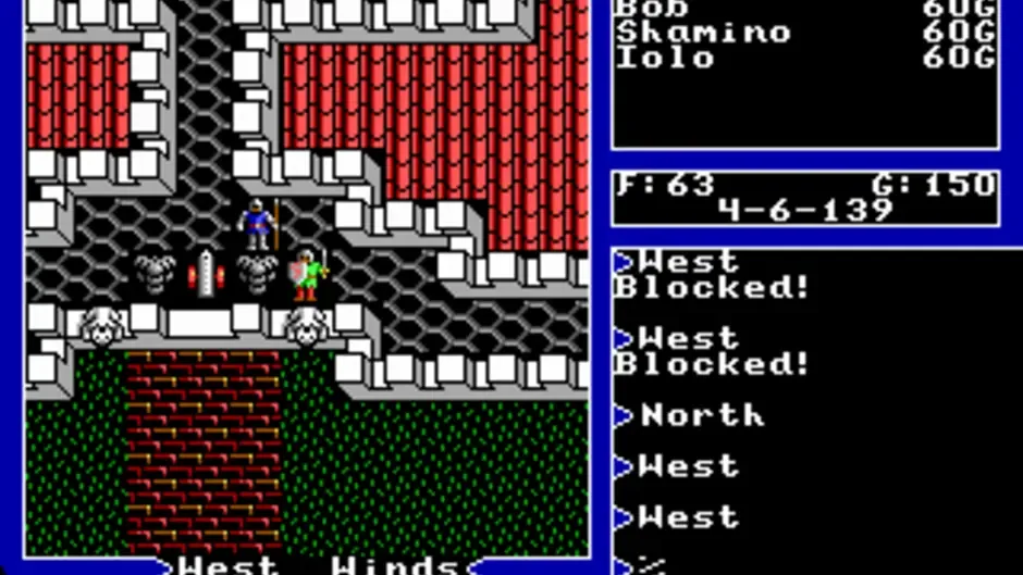 Ultima V: Warriors of Destiny, captura de tela 1