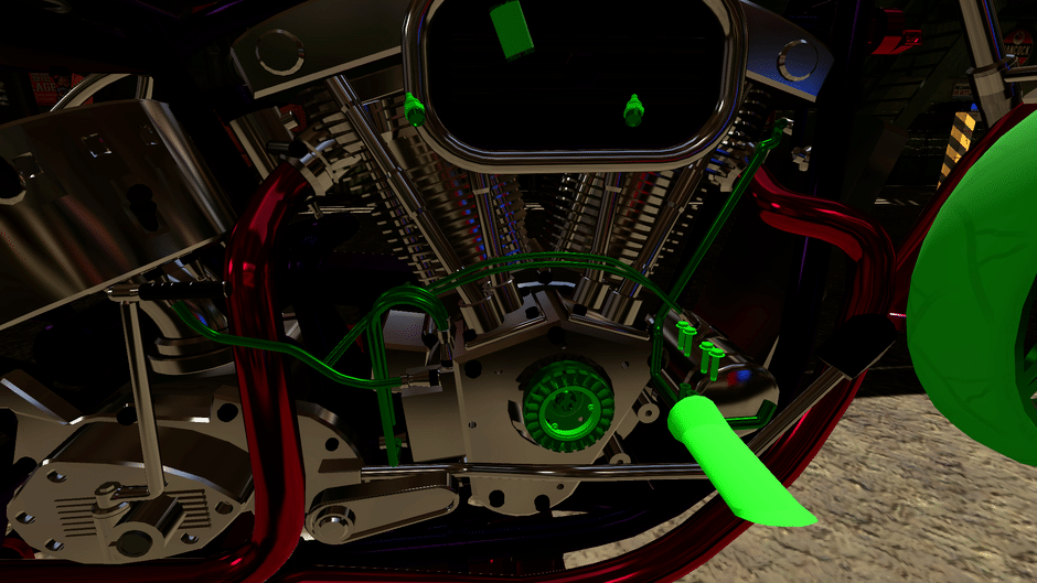 Motorbike Garage Mechanic Simulator Screenshot