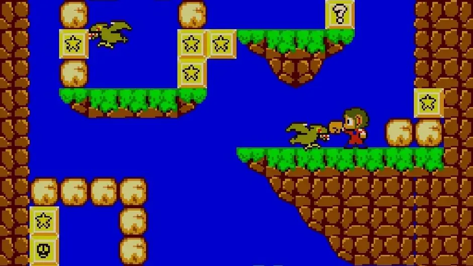 Screenshot 3 aus Alex Kidd in Miracle World