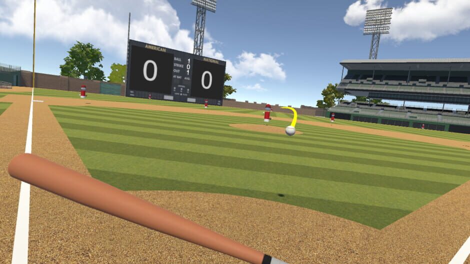 Double Play: 2-Player VR Baseball Screenshot