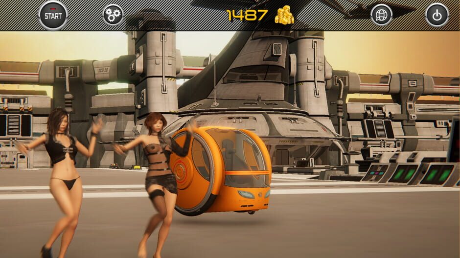 สกรีนช็อตจาก Sci-Fi Highway Racer (รูปที่ 10)