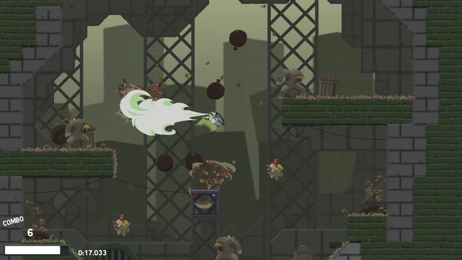 Dustforce, captura de tela 2