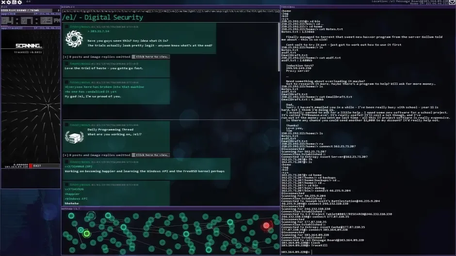 Hacknet, captura de tela 3