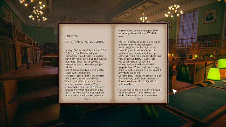 Reading Simulator Screenshot