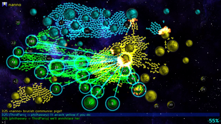 Galcon Fusion Screenshot