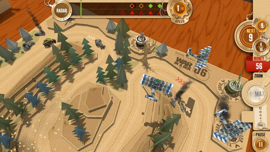 War in a Box: Paper Tanks Screenshot
