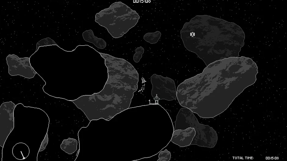 Arcade Moonlander, captura de tela 1