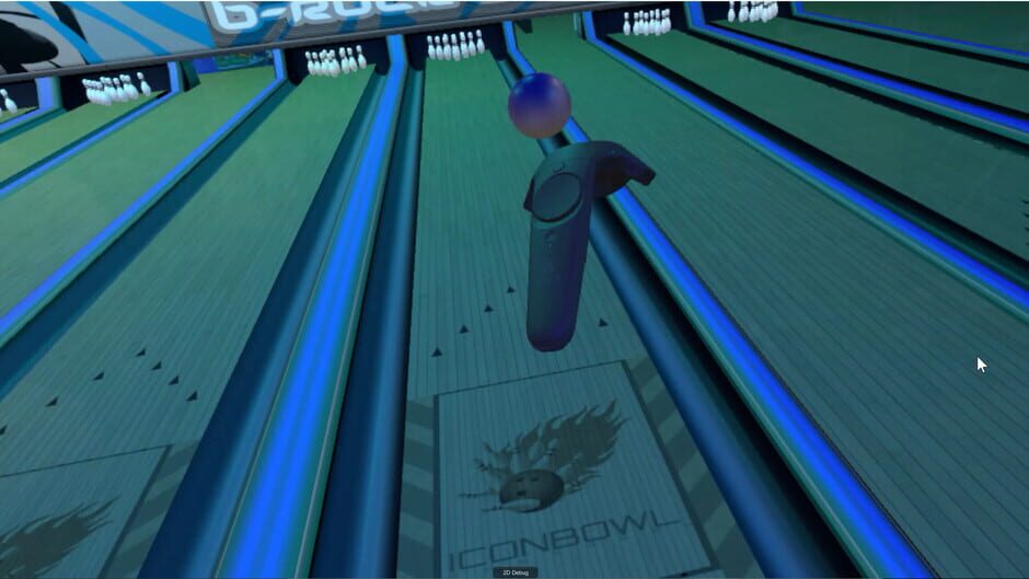 สกรีนช็อตจาก Nightcrawler VR Bowling (รูปที่ 3)
