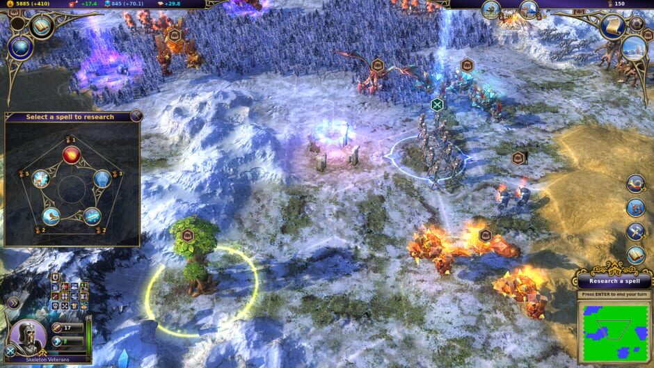 Warlock: Master of the Arcane Screenshot