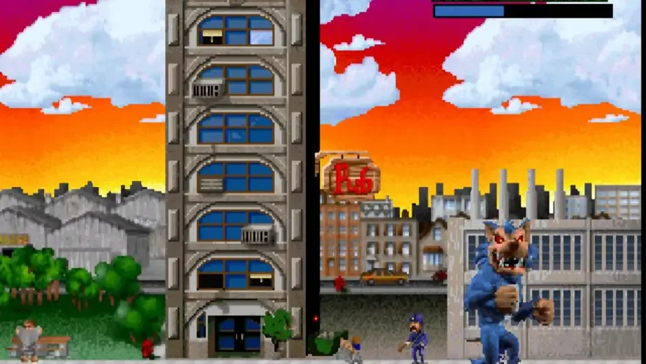 Rampage World Tour, captura de tela 1