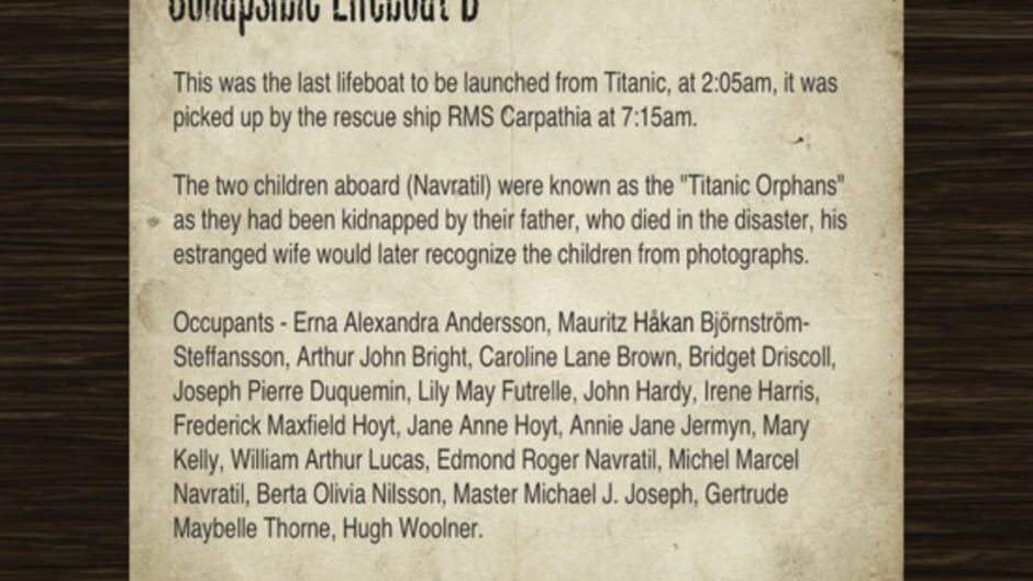 Explore Titanic media thumbnail