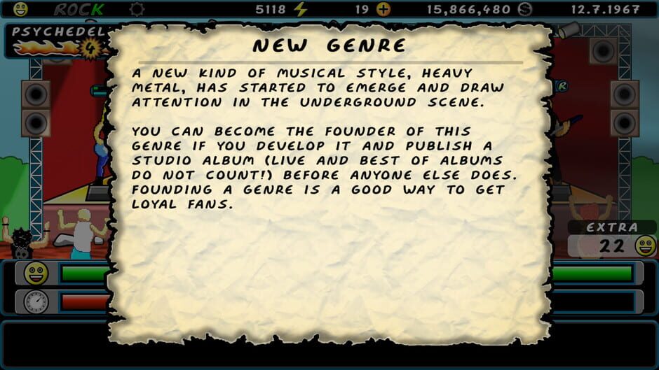 A Story of a Band Screenshot