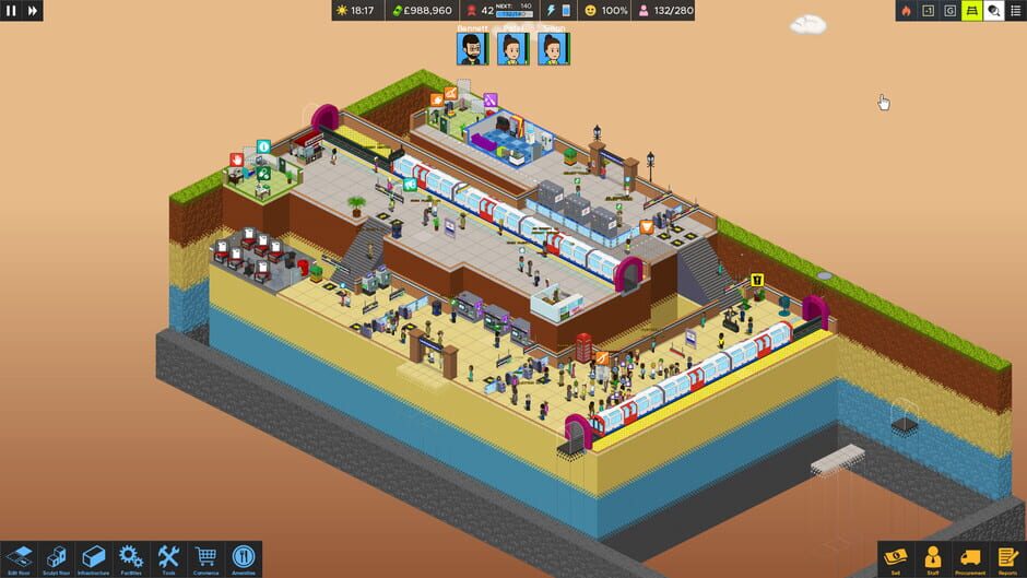 Screenshot Overcrowd: A Commute 'Em Up