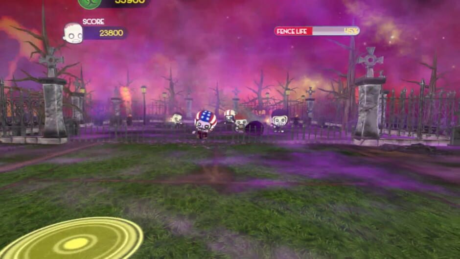 Smoots Tennis Survival Zombie Screenshot
