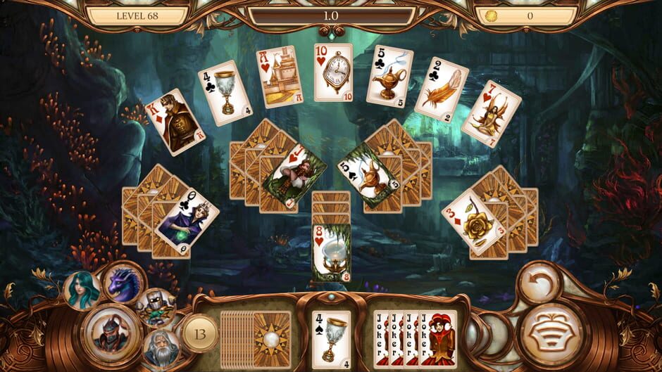 Snow White Solitaire: Legacy of Dwarves Screenshot