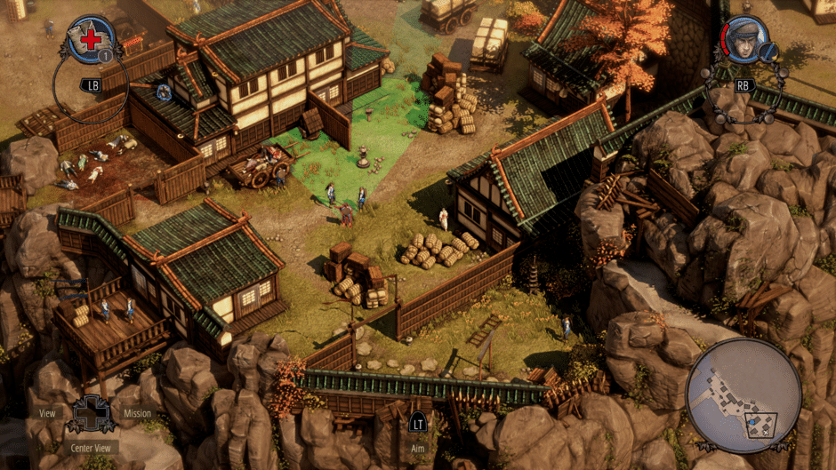 Shadow Tactics: Blades of the Shogun Screenshot