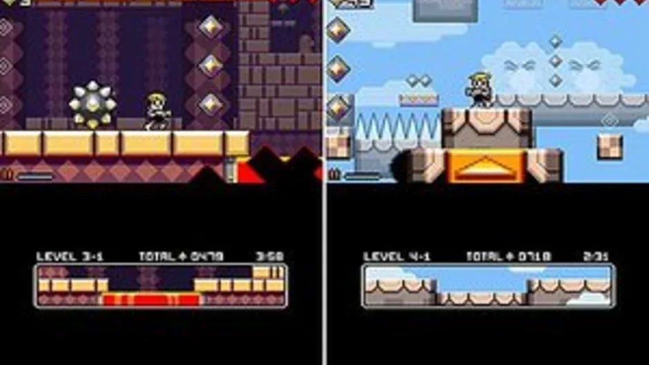 Screenshot 1 aus Mutant Mudds