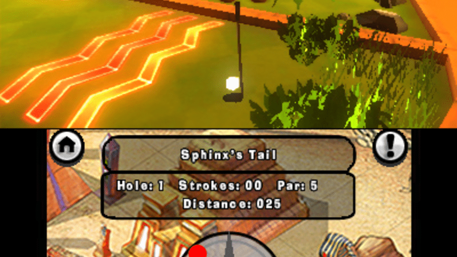 Mini Golf Resort DS Screenshot